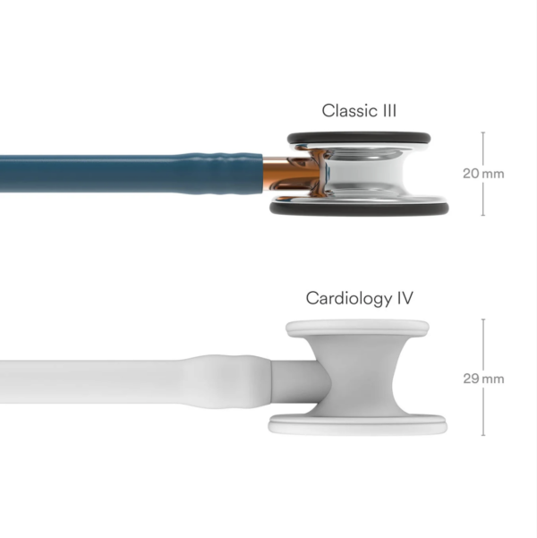 3M™ Littmann® Classic III™ Stethoscope - Caribbean blue tube & Mirror finish chest piece "Limited Edition"  5874